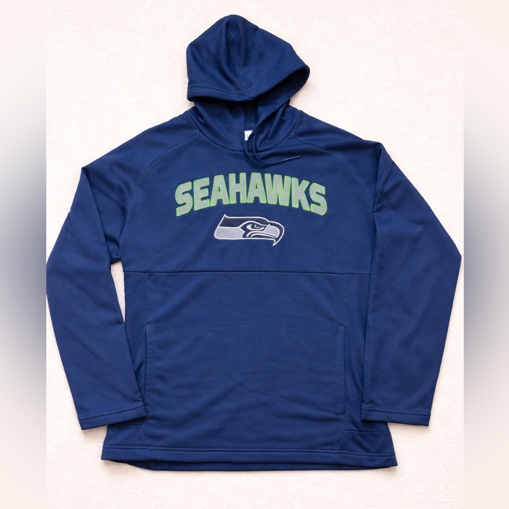 Seattle Seahawks Hoodie NFL Team Apparel Men’s Large Sweatshirt